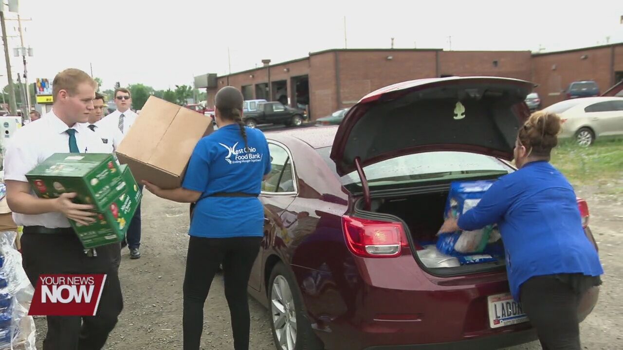 Donation to West Ohio Food Bank to help fight against food insecurity
